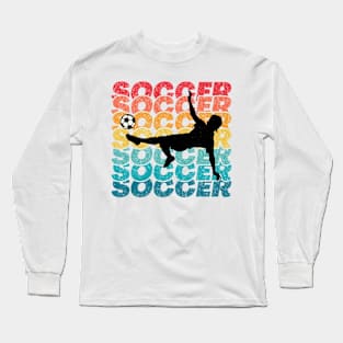 Soccer Kick Long Sleeve T-Shirt